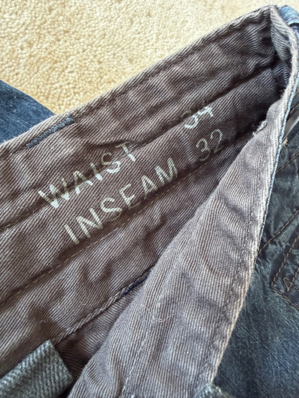 Ralph Lauren Double RL Blue Cargo Trousers - Picture 3 of 5